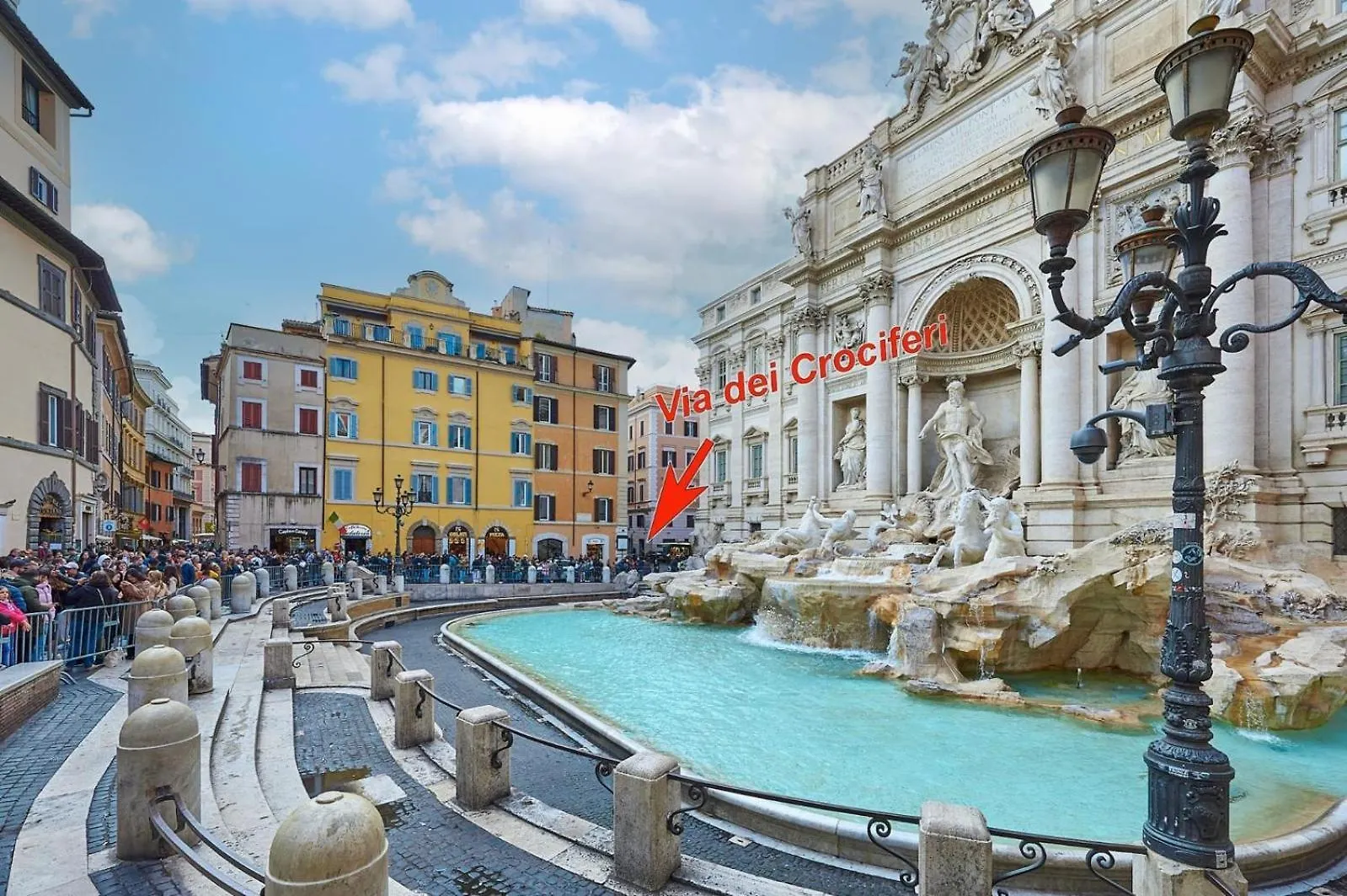 La Perla Di Trevi Apartman Róma Olaszország
